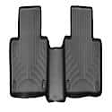 Floor Liner: Molded Fit, With Channels & Reservoir To Direct & Hold Fluids, Black