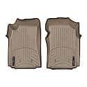 Floor Liner: Molded Fit, With Channels & Reservoir To Direct & Hold Fluids, Tan