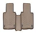 Floor Liner: Molded Fit, With Channels & Reservoir To Direct & Hold Fluids, Tan