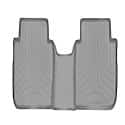 Floor Liner: Molded Fit With Underside Nibs, Gray, TPE Injection Molded Material, 1 Piece