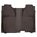 Floor Mats: Cocoa, Advanced Rubber-Like, Deep Channels, All Weather, 1 Pk