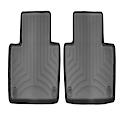 Floor Liner: Molded Fit, With Channels & Reservoir To Direct & Hold Fluids, Black