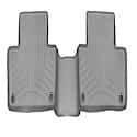 Floor Liner: Molded Fit, With Channels & Reservoir To Direct & Hold Fluids, Gray