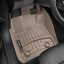 Floor Liner: Molded Fit, With Channels & Reservoir To Direct & Hold Fluids, Tan