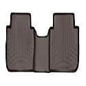 Floor Liner: Molded Fit, With Channels & Reservoir To Direct & Hold Fluids, Cocoa