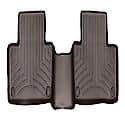 Floor Liner: Molded Fit, With Channels & Reservoir To Direct & Hold Fluids, Cocoa