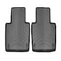 Floor Liner: Molded Fit, With Channels & Reservoir To Direct & Hold Fluids, Black