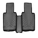 Floor Liner: Molded Fit, With Channels & Reservoir To Direct & Hold Fluids, Black