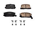 Z17 Low-Dust Ceramic Brake Pads with Hardware