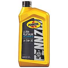 Pennzoil Ultra Platinum 5W-30 Full Synthetic Motor Oil, Extends