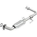 OEM Grade Federal / EPA Compliant Direct-Fit Catalytic Converter