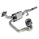 CalCat Catalytic Converter- CARB Certified, Direct Replacement, No Fabrication Needed