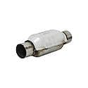 Catalytic Converter - Universal - 222 Series - 2.50 in. Inlet/Outlet - 49 State