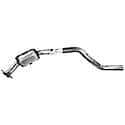 CalCat Catalytic Converter- CARB Certified, Direct Replacement, No Fabrication Needed