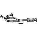 CalCat Catalytic Converter- CARB Certified, Direct Replacement, No Fabrication Needed