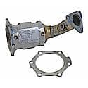 CalCat Catalytic Converter- CARB Certified, Direct Replacement, No Fabrication Needed