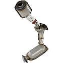 CalCat Catalytic Converter- CARB Certified, Direct Replacement, No Fabrication Needed