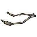 CalCat CARB Direct Fit Catalytic Converter 2.791" Inlet (ID) 2.5" Outlet (OD)