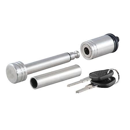 1/2in. Hitch Lock with 5/8in. Adapter 1-1/4in. or 2in. Receiver; Barbell; Stain