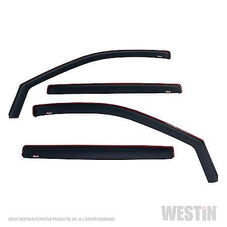 Matte In-Channel Wind Deflector, 4 Piece