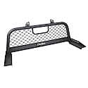 Mesh, Textured, Black, Aluminum, Used With Cross Bed Tool Box, Curved Design