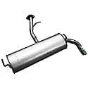 Quiet-Flow Muffler, Direct Replacement, No Fabrication Needed