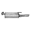 Quiet-Flow Muffler, Direct Replacement, No Fabrication Needed