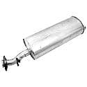 Quiet-Flow Muffler, Direct Replacement, No Fabrication Needed