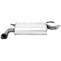 Quiet-Flow SS Direct Fit Exhaust Muffler Assembly 2" Inlet (OD) 2" Outlet (OD)