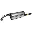 Quiet-Flow Muffler, Direct Replacement, No Fabrication Needed