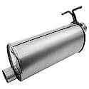 Quiet-Flow Muffler, Direct Replacement, No Fabrication Needed