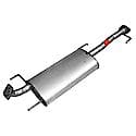 Quiet-Flow Muffler, Direct Replacement, No Fabrication Needed