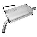 Quiet-Flow Muffler, Direct Replacement, No Fabrication Needed