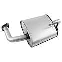 Quiet-Flow Muffler, Direct Replacement, No Fabrication Needed