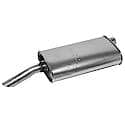 SoundFX Direct Fit Exhaust Muffler 2.25" Inlet (ID) 2" Outlet (OD)