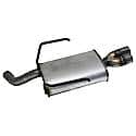 Quiet-Flow Muffler, Direct Replacement, No Fabrication Needed