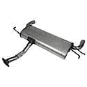 Quiet-Flow Muffler, Direct Replacement, No Fabrication Needed