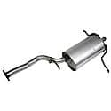 Quiet-Flow SS Direct Fit Exhaust Muffler Assembly 2" Outlet (OD)