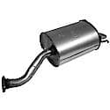 Quiet-Flow SS Direct Fit Exhaust Muffler Assembly 1.75" Outlet (OD)