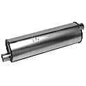 SoundFX Direct Fit Exhaust Muffler 2.25" Inlet (ID) 2.25" Outlet (ID)