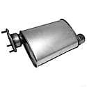 Quiet-Flow Muffler, Direct Replacement, No Fabrication Needed