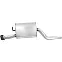 Quiet-Flow Muffler, Direct Replacement, No Fabrication Needed