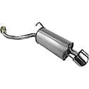 Quiet-Flow Muffler, Direct Replacement, No Fabrication Needed