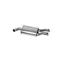 SoundFX Direct Fit Exhaust Muffler 2.25" Inlet (ID) 2.25" Outlet (OD)