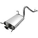 SoundFX Muffler, Direct Replacement, No Fabrication Needed