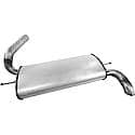 Quiet-Flow Muffler, Direct Replacement, No Fabrication Needed