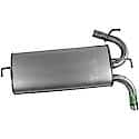 Quiet-Flow Muffler, Direct Replacement, No Fabrication Needed