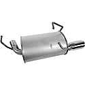 Quiet-Flow Muffler, Direct Replacement, No Fabrication Needed