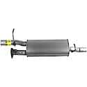 Quiet-Flow Muffler, Direct Replacement, No Fabrication Needed