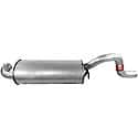 Quiet-Flow Muffler, Direct Replacement, No Fabrication Needed